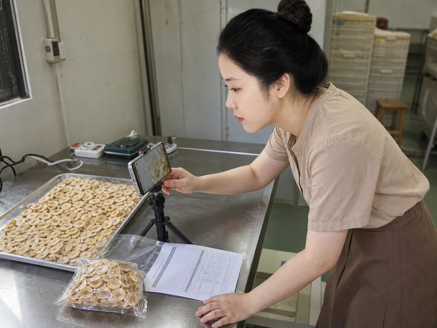 香蕉干代工来料怎么先做首批判断，先锁含水和切片厚度