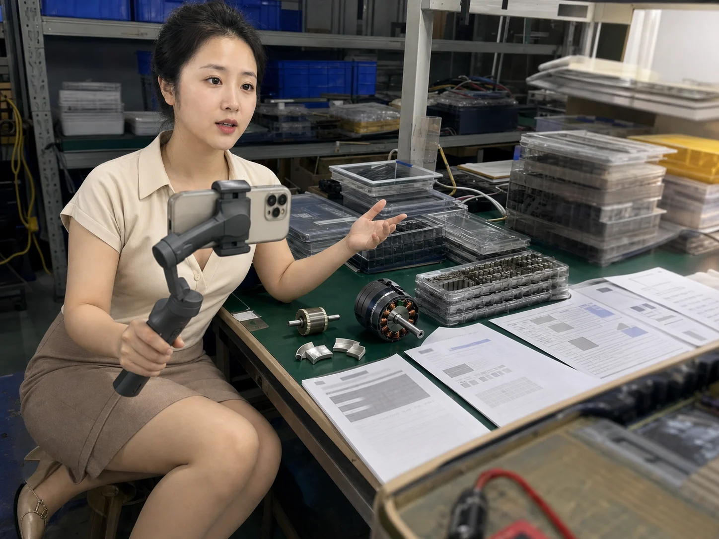 无刷电机定制换供应商，先核磁材规格还是先做带载试样？