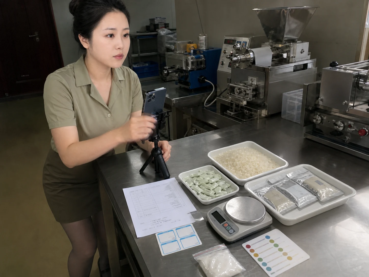 口香糖代工复单，先重做样品还是直接放量？
