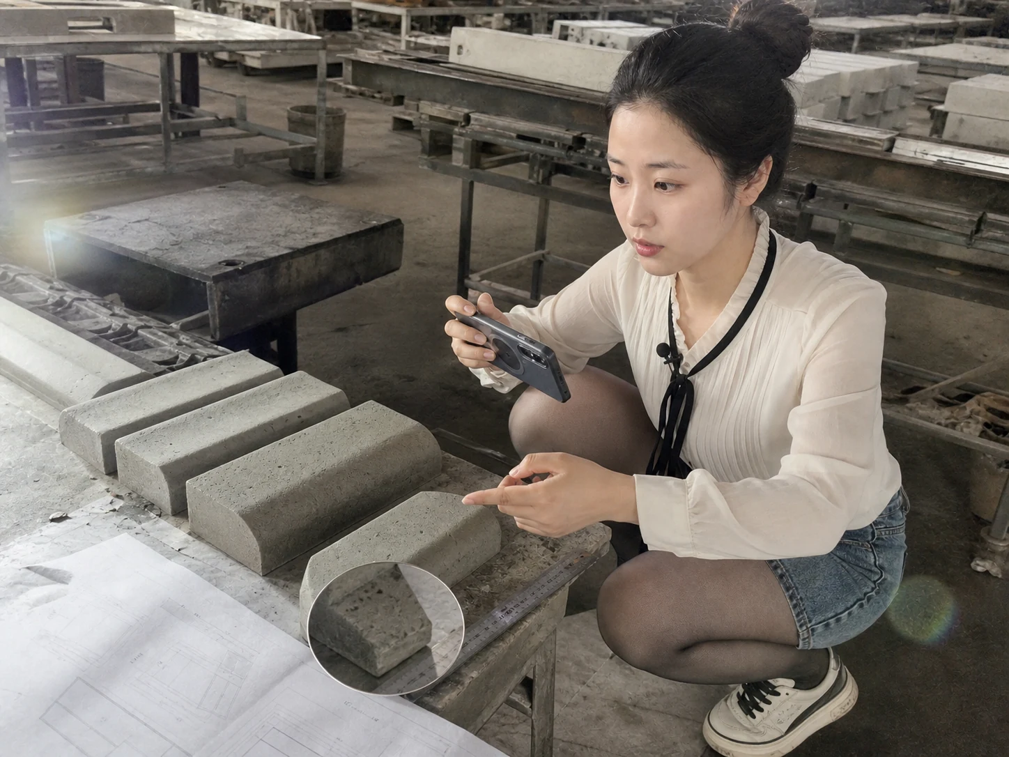 路缘石代工换图后怎么稳交付，先对图纸和抽样边界