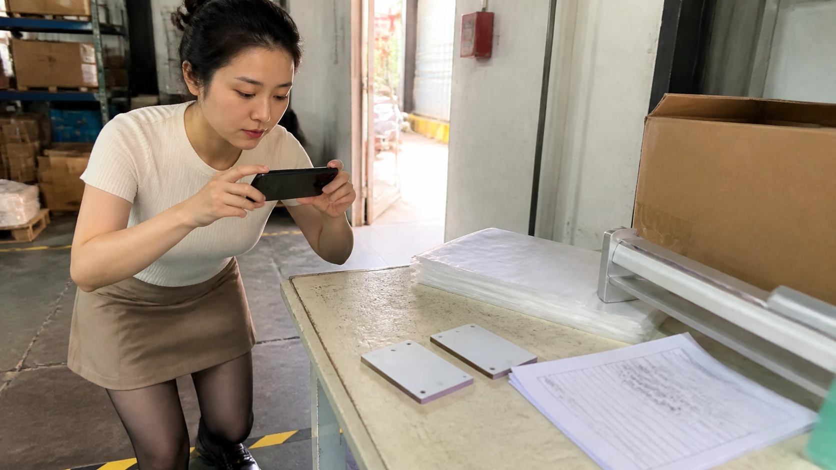 精密荧光涂料换外协，先看同底材试片还是报价单？