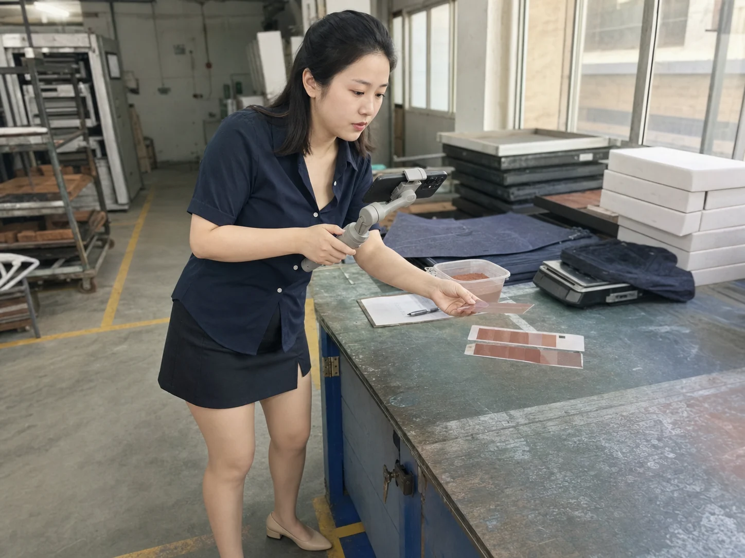 氧化铁定制颜色偏批，先判原料问题还是先重做样板？