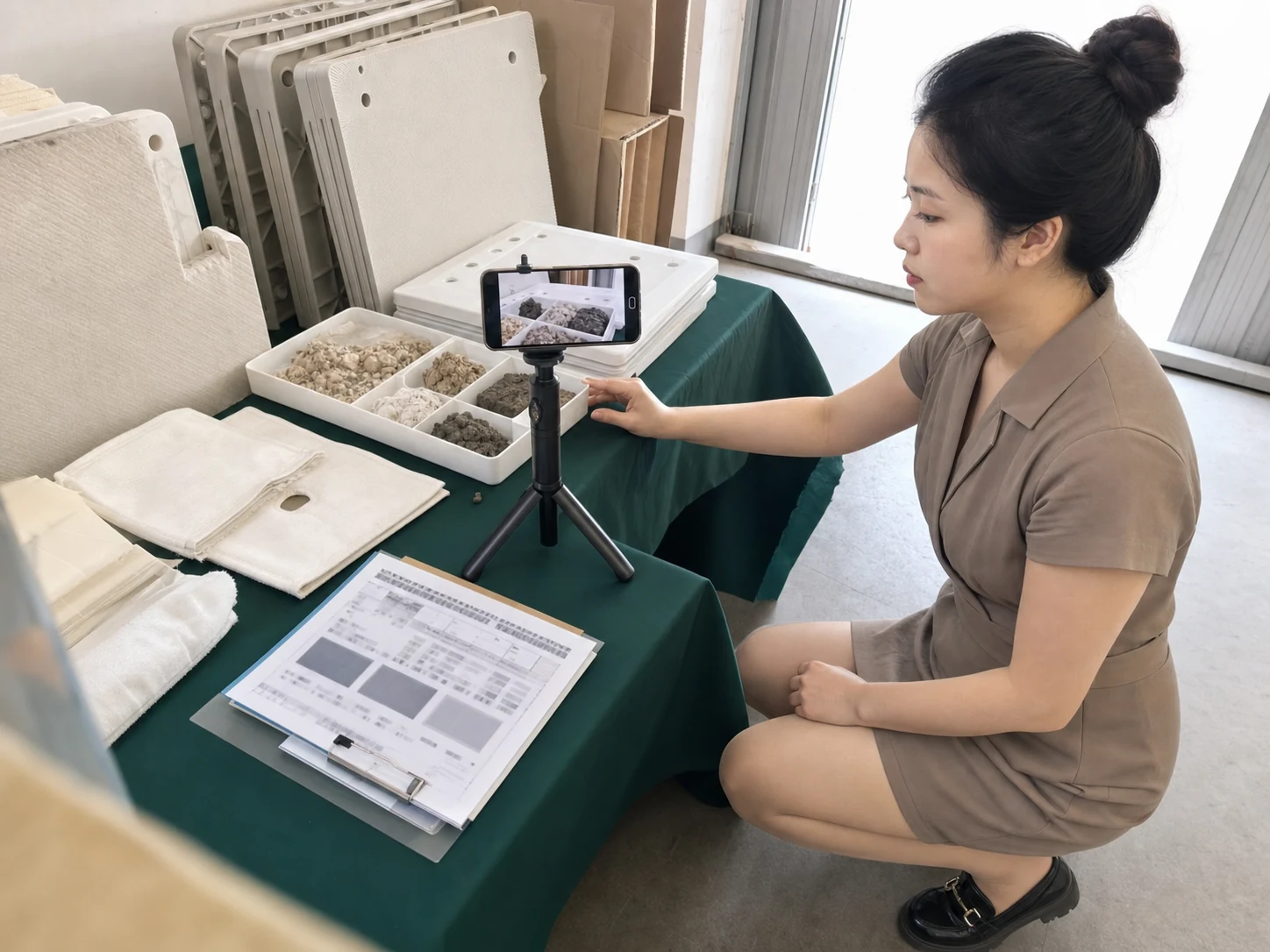 精密压滤样品怎么验，先看滤布和出料状态