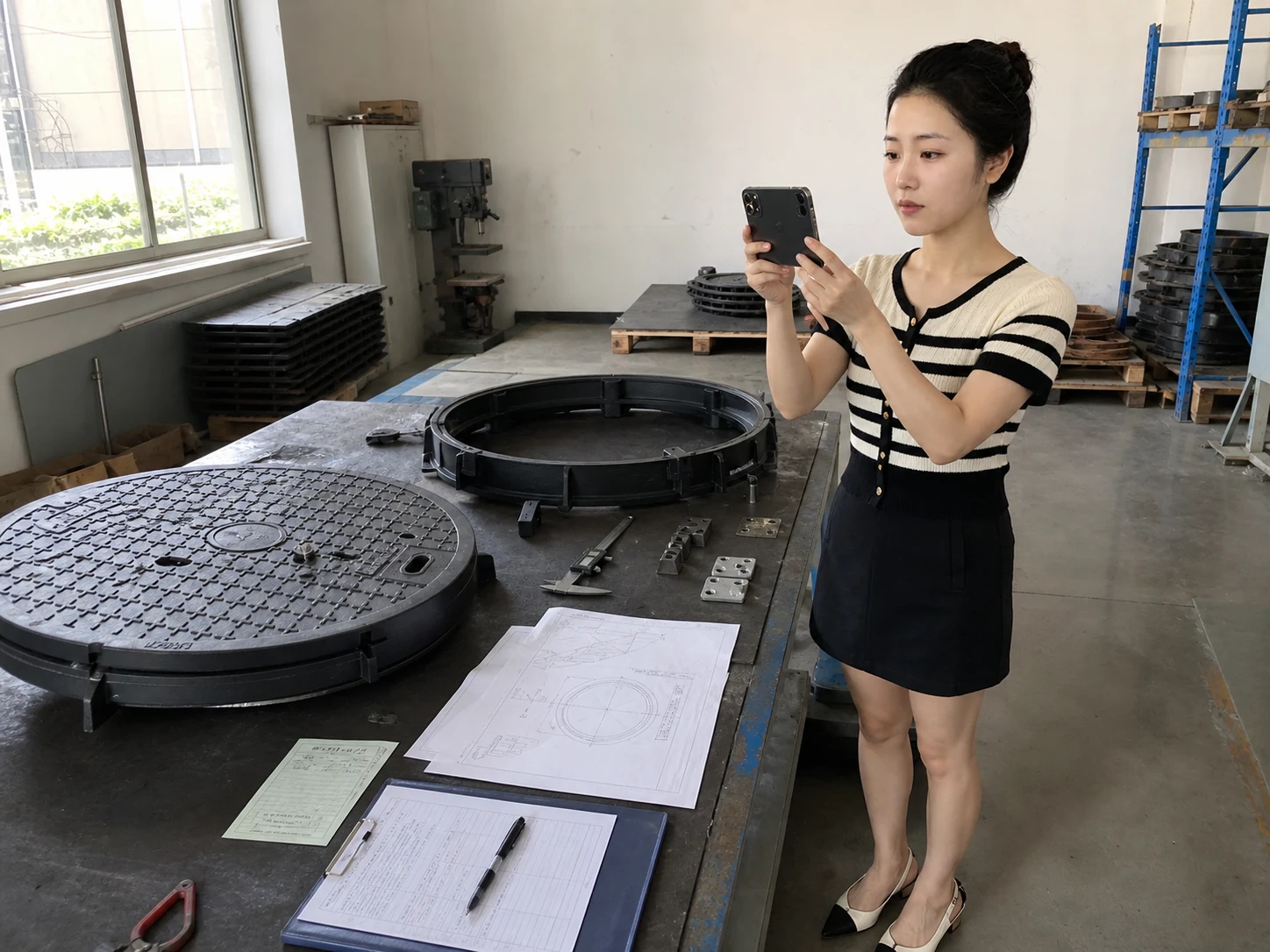 精密井盖总成对不上，先看图纸版本还是先试装？