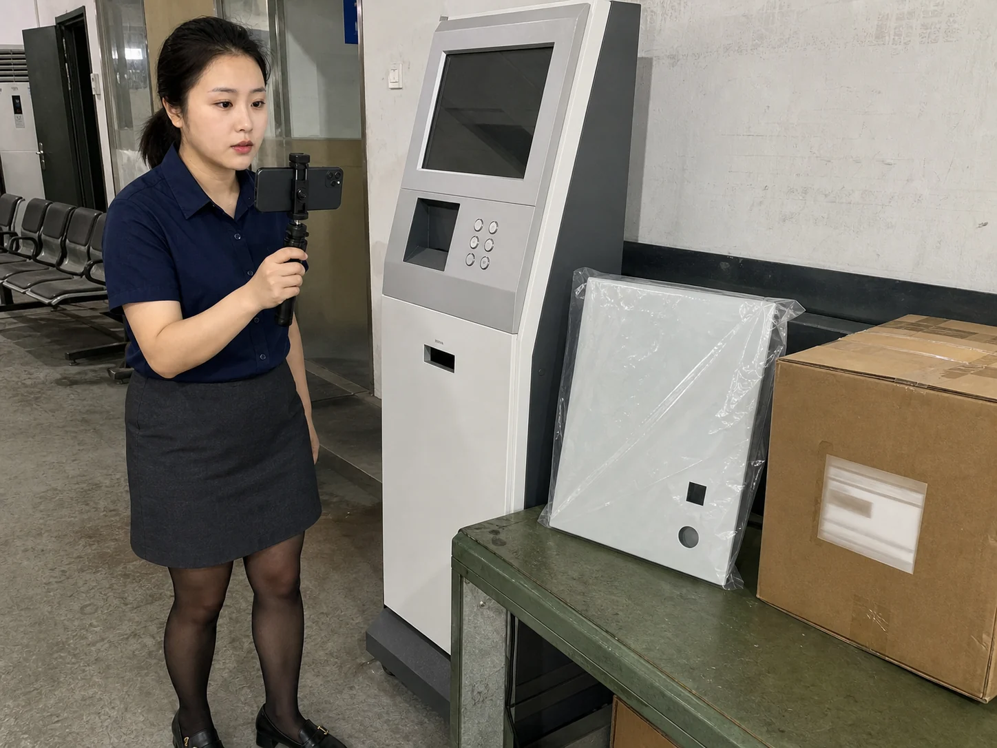 队列机代工客户投诉，换外壳材料先看现场动作