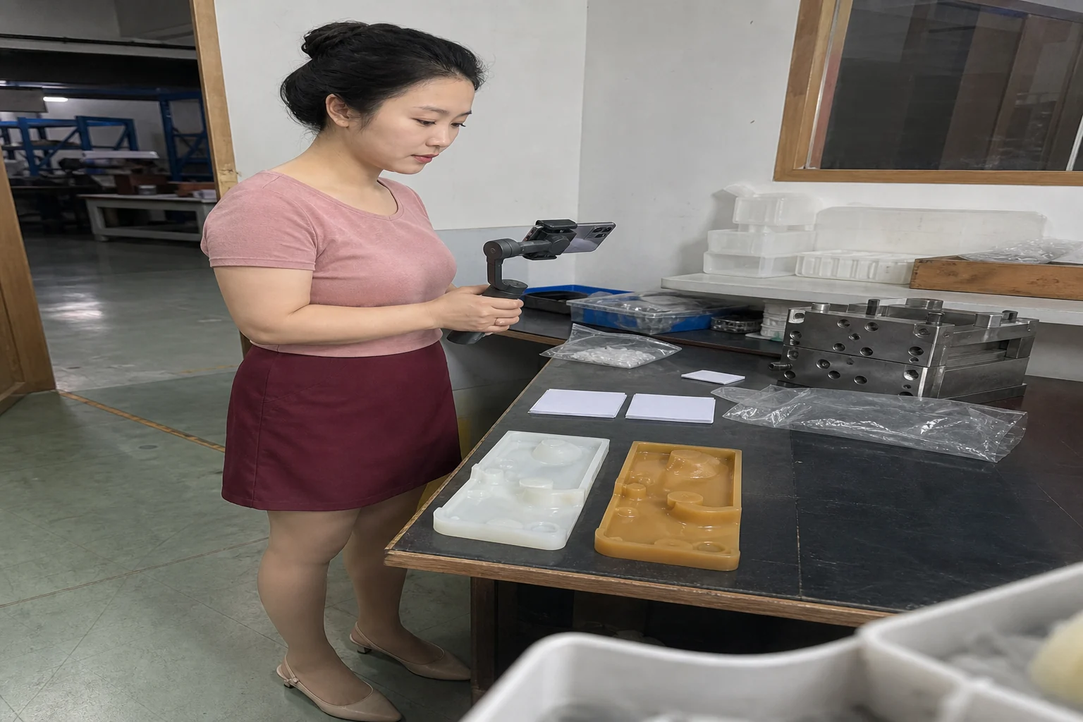 硅胶模具加工急着返修，缺少缺陷实物就不能先报工期