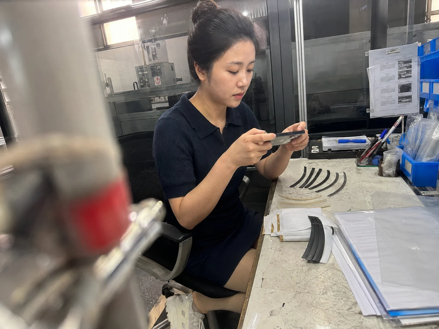 TPV定制来料变硬，缺使用温度能先给客户样吗？