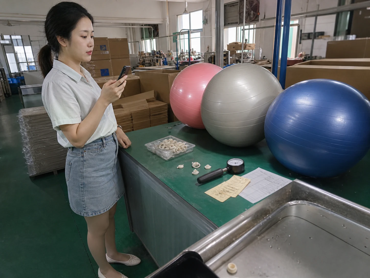 瑜伽球定制新供应商来料，成本先看单价还是返工？